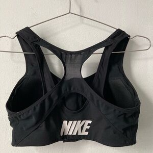 Nike Zip front Bra Sz M